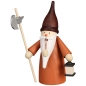 Preview: Räuchermännchen- Traditionswichtel - Nachtwächterwichtel- 16 cm